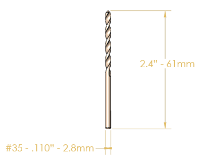 Backcheck Drill Bit